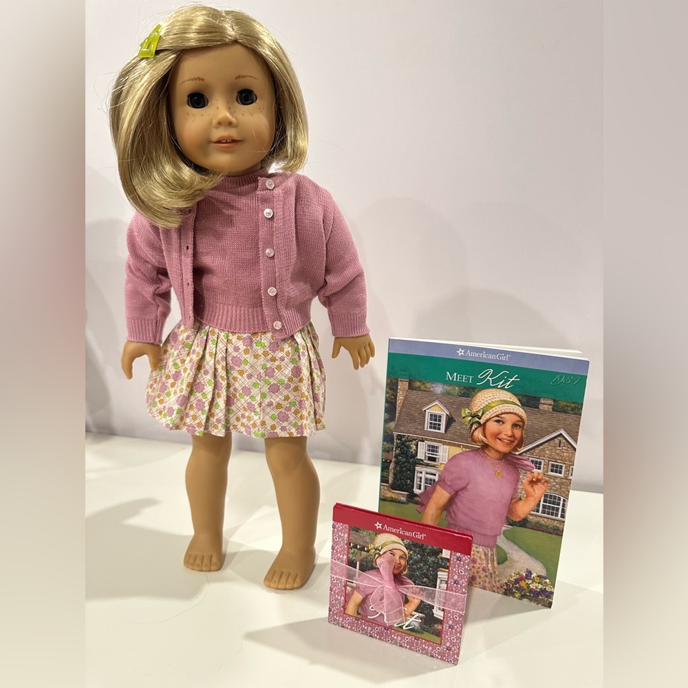 American Girl Kit Doll with Meet Outfit and Accessories (Retired)